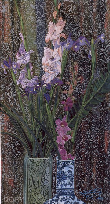 Orchids and Irises