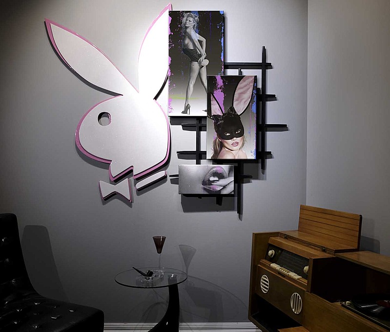 Playboy Installation - Kate Moss