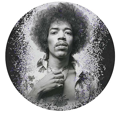 Round Jimi Hendrix