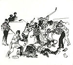 Fight with Policeman